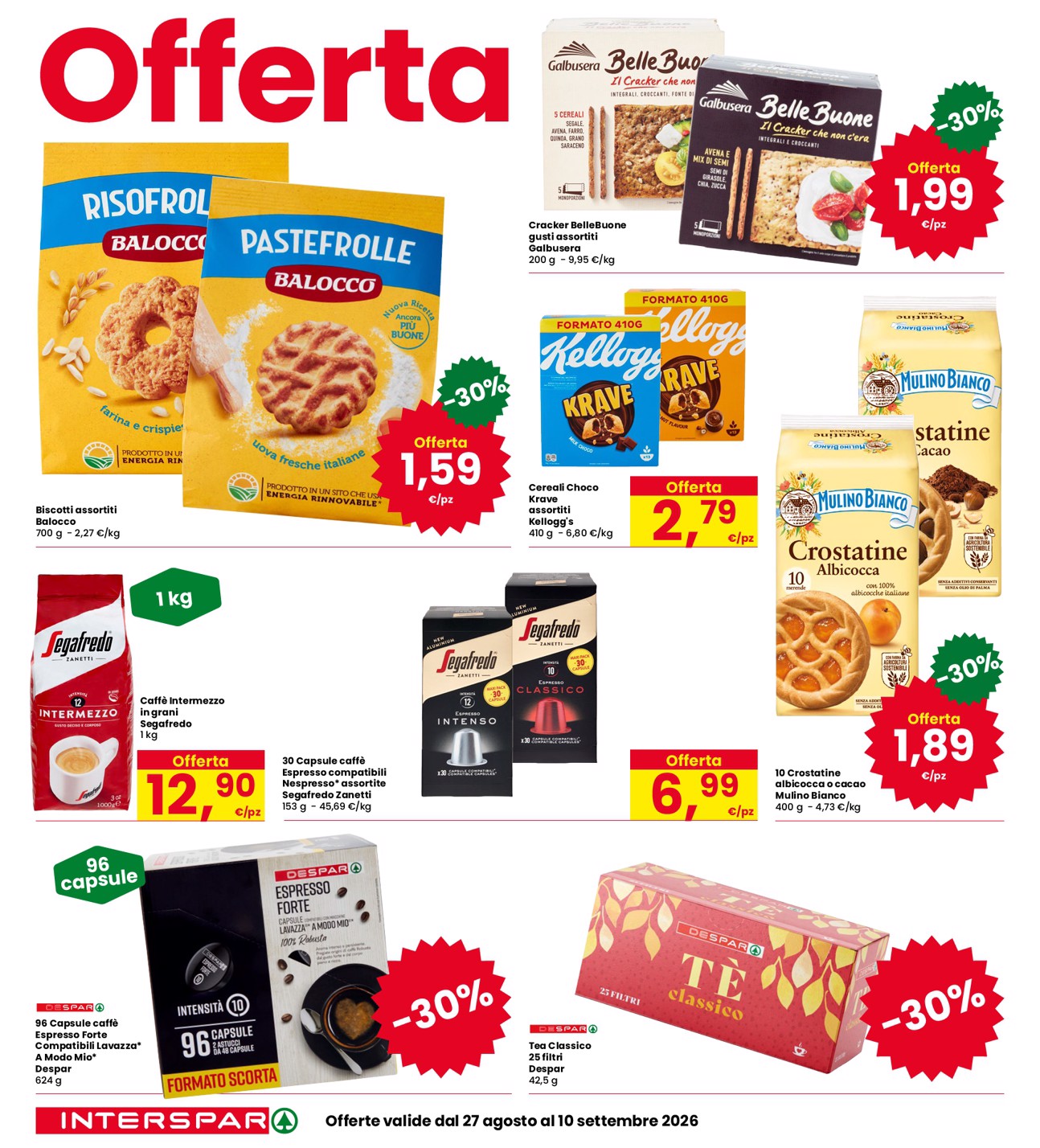 interspar - Volantino attuale di INTERSPAR valido dal giovedì 27/08/2026 al giovedì 10/09/2026 - page: 18
