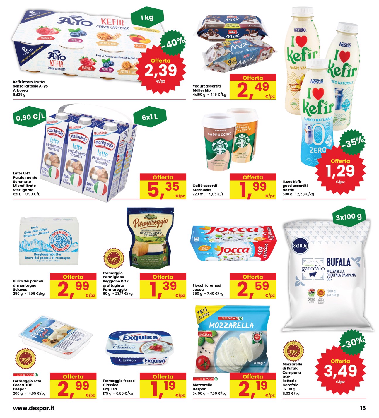 interspar - Volantino attuale di INTERSPAR valido dal giovedì 27/08/2026 al giovedì 10/09/2026 - page: 15