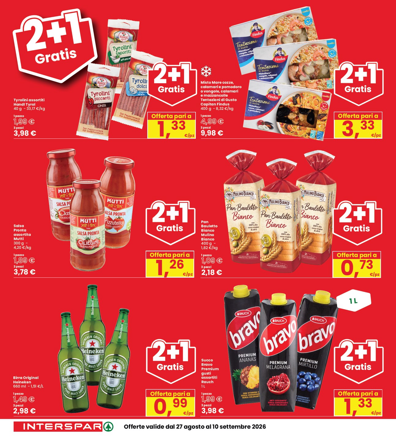 interspar - Volantino attuale di INTERSPAR valido dal giovedì 27/08/2026 al giovedì 10/09/2026 - page: 12