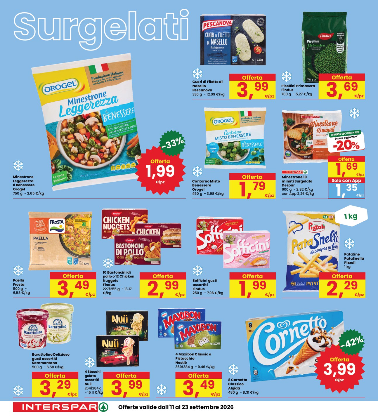 interspar - Volantino attuale di INTERSPAR valido dal venerdì 11/09/2026 al domenica 20/09/2026 - page: 22