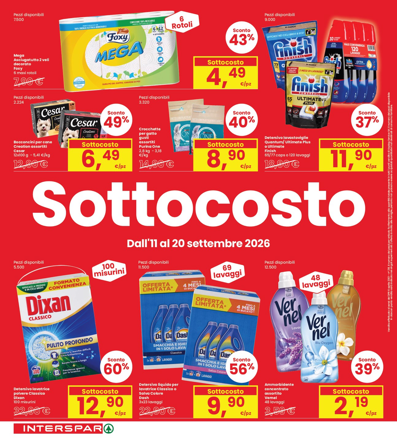 interspar - Volantino attuale di INTERSPAR valido dal venerdì 11/09/2026 al domenica 20/09/2026 - page: 6