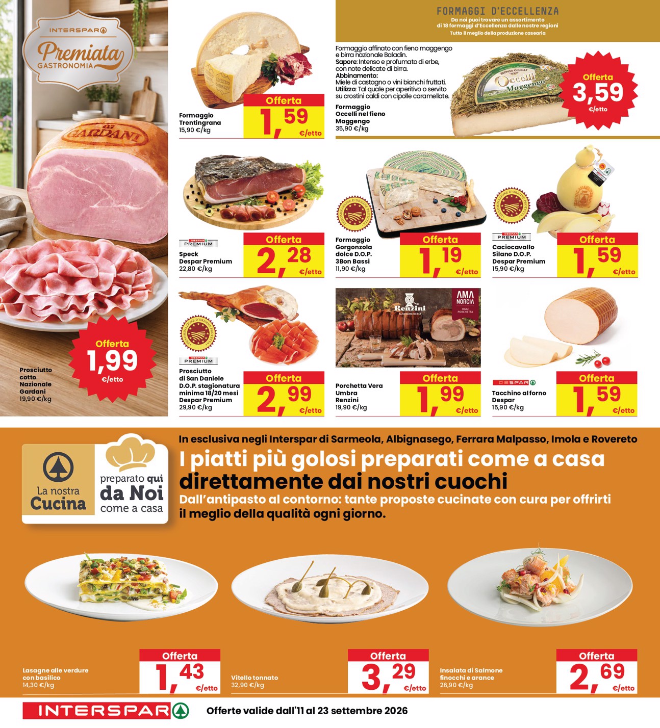 interspar - Volantino attuale di INTERSPAR valido dal venerdì 11/09/2026 al domenica 20/09/2026 - page: 16
