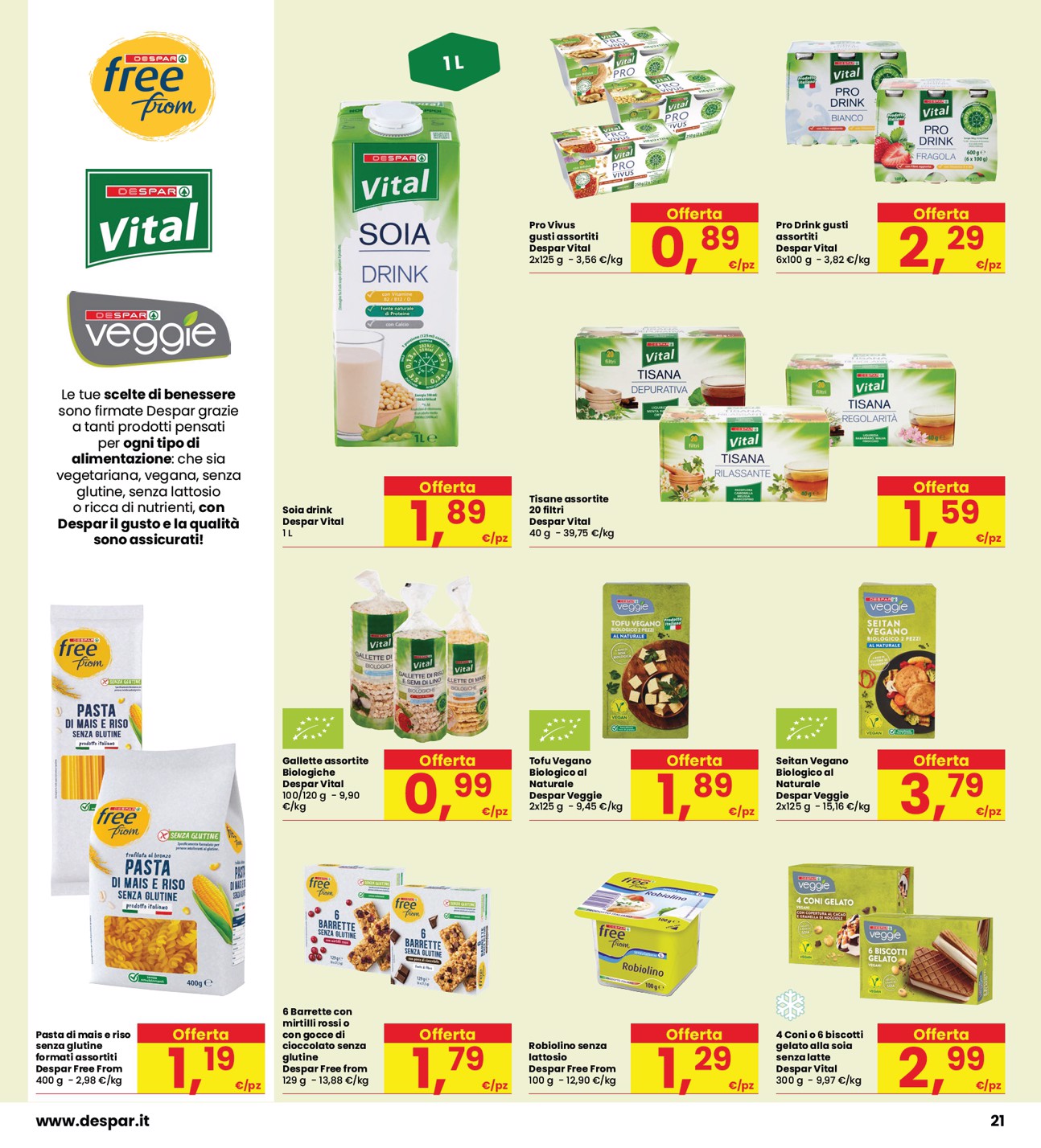 interspar - Volantino attuale di INTERSPAR valido dal venerdì 11/09/2026 al domenica 20/09/2026 - page: 21