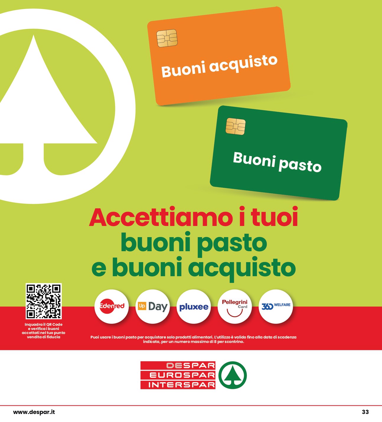 interspar - Volantino attuale di INTERSPAR valido dal venerdì 11/09/2026 al domenica 20/09/2026 - page: 33