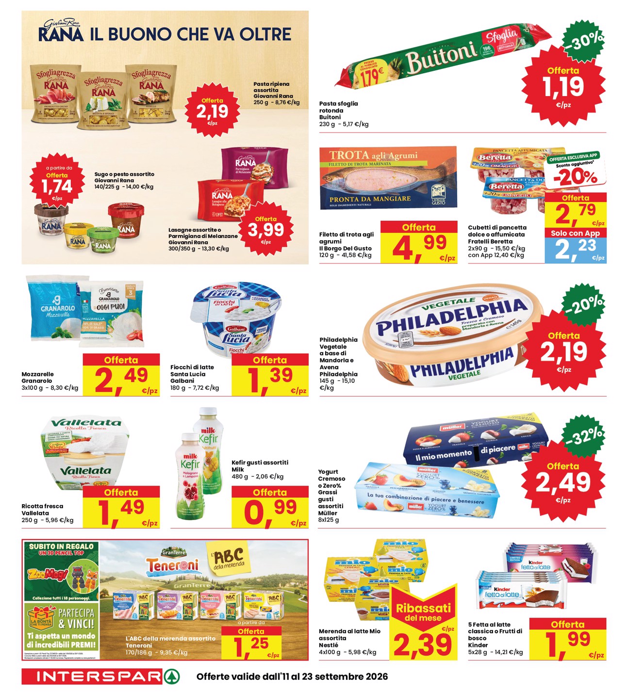 interspar - Volantino attuale di INTERSPAR valido dal venerdì 11/09/2026 al domenica 20/09/2026 - page: 20