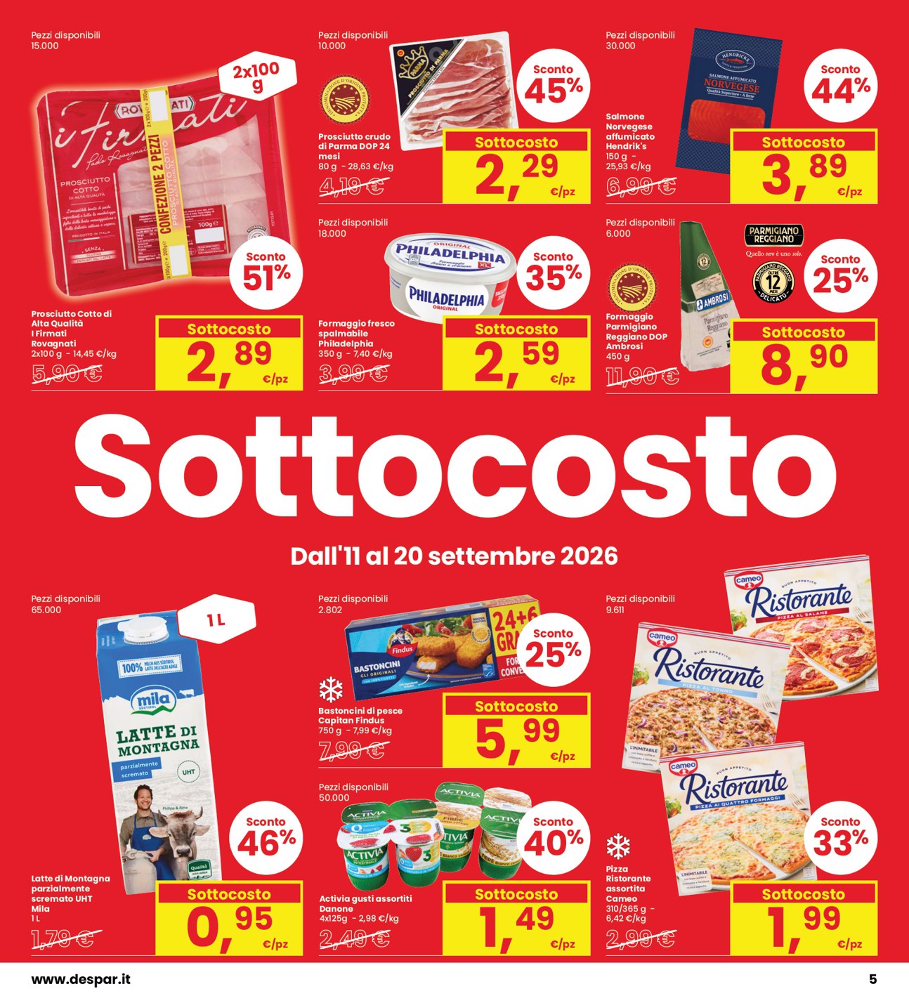 interspar - Volantino attuale di INTERSPAR valido dal venerdì 11/09/2026 al domenica 20/09/2026 - page: 5