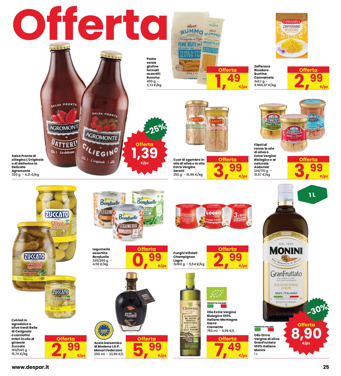 interspar - Volantino attuale di INTERSPAR valido dal giovedì 24/09/2026 al mercoledì 07/10/2026 - page: 25