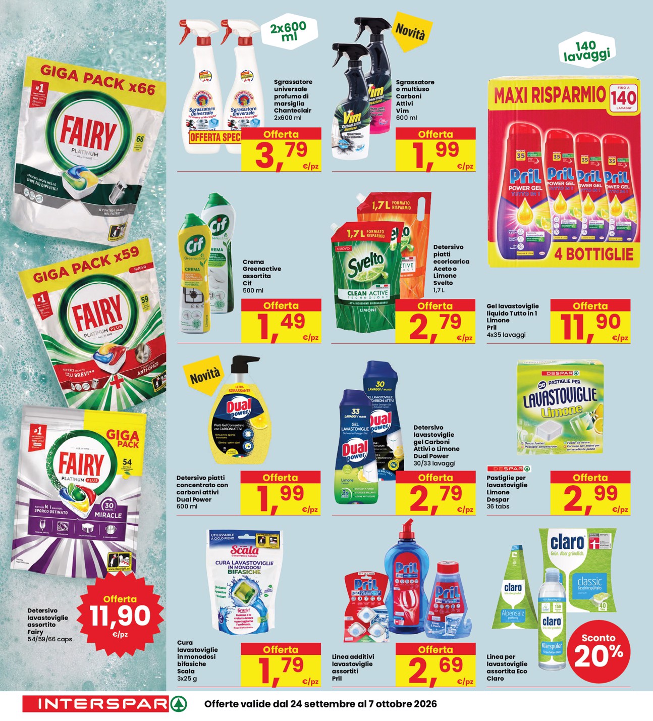 interspar - Volantino attuale di INTERSPAR valido dal giovedì 24/09/2026 al mercoledì 07/10/2026 - page: 36