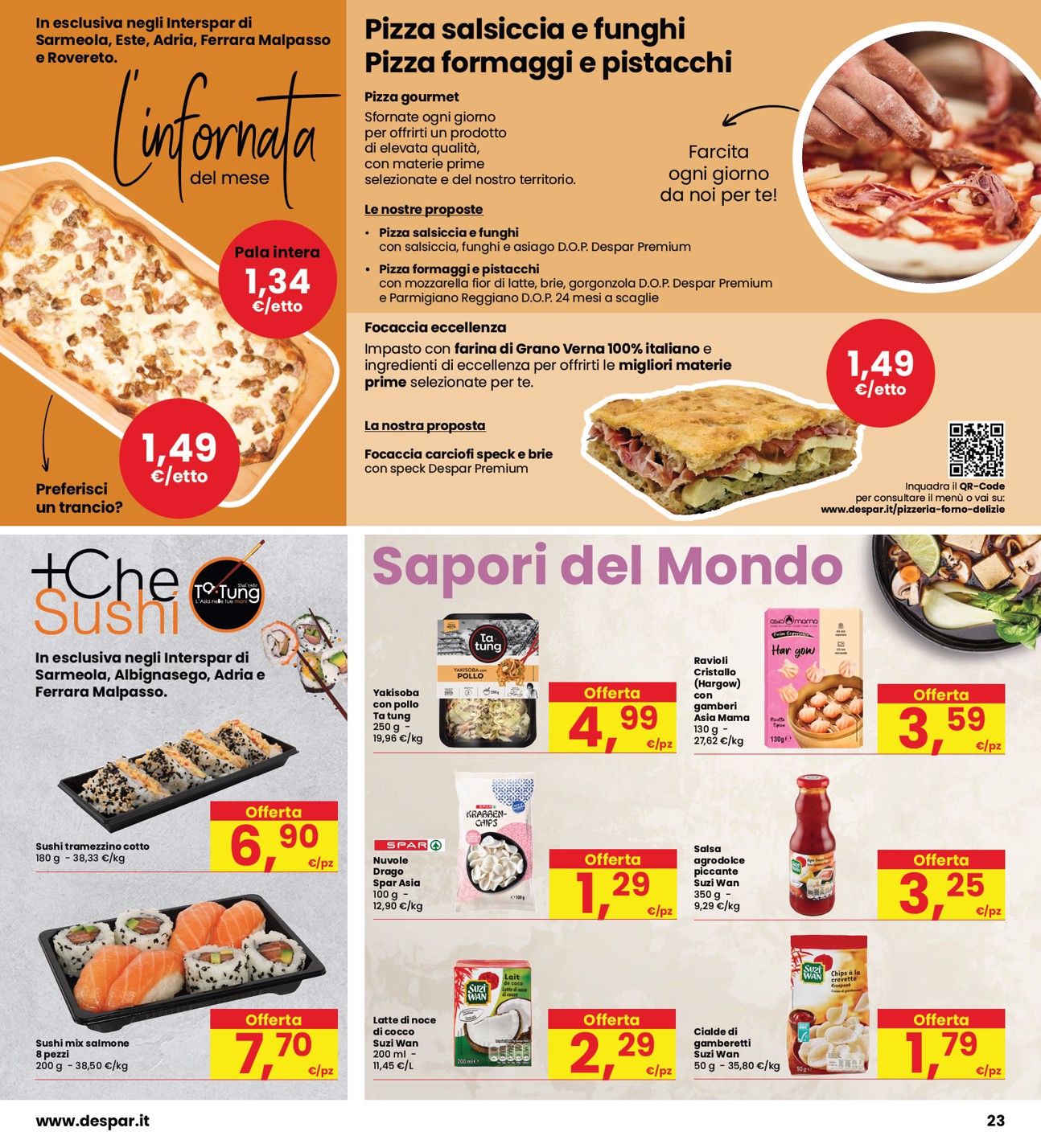 interspar - Volantino attuale di INTERSPAR valido dal giovedì 24/09/2026 al mercoledì 07/10/2026 - page: 23