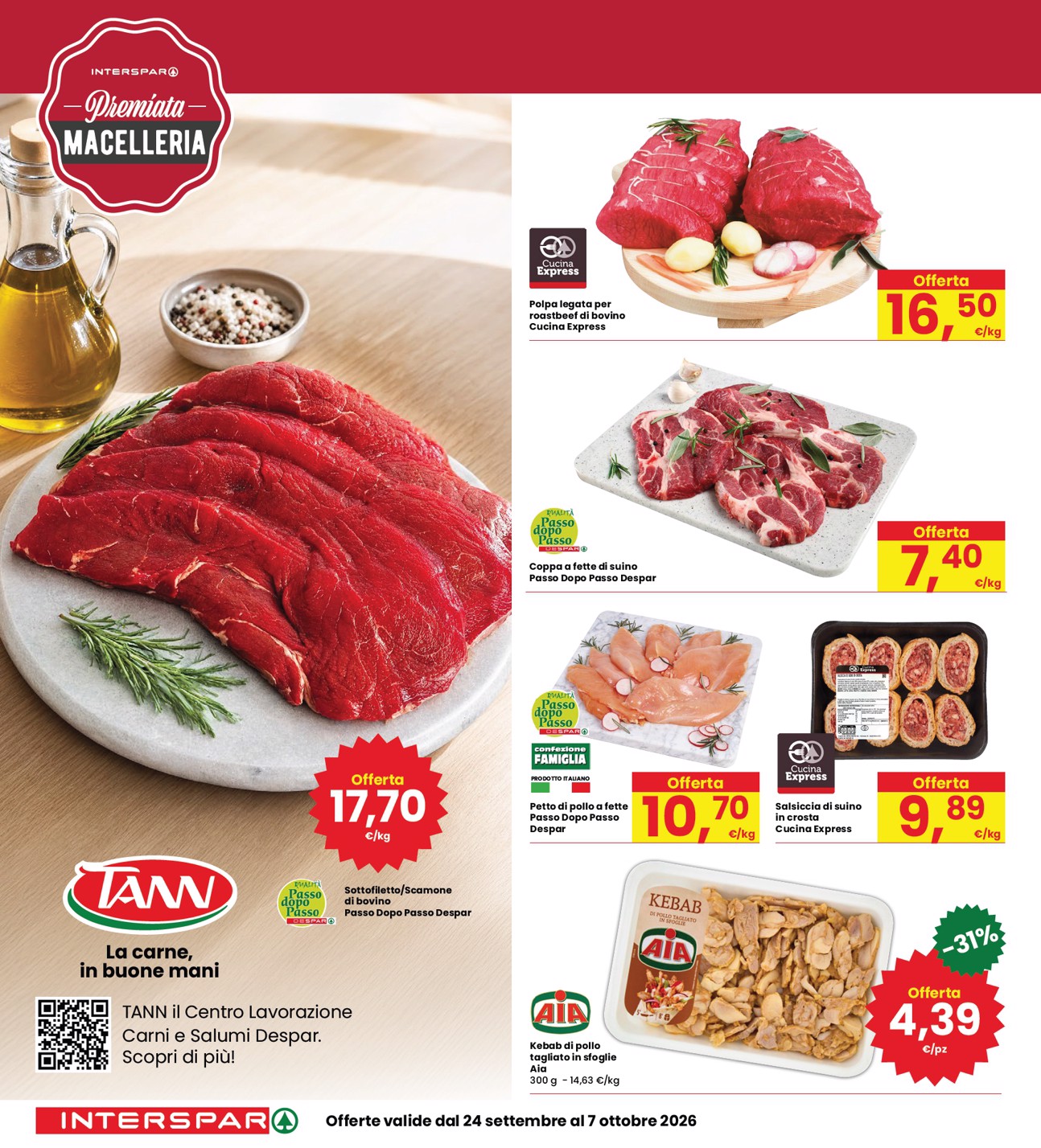 interspar - Volantino attuale di INTERSPAR valido dal giovedì 24/09/2026 al mercoledì 07/10/2026 - page: 8