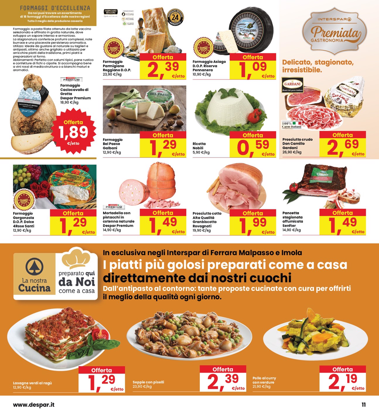 interspar - Volantino attuale di INTERSPAR valido dal giovedì 24/09/2026 al mercoledì 07/10/2026 - page: 11