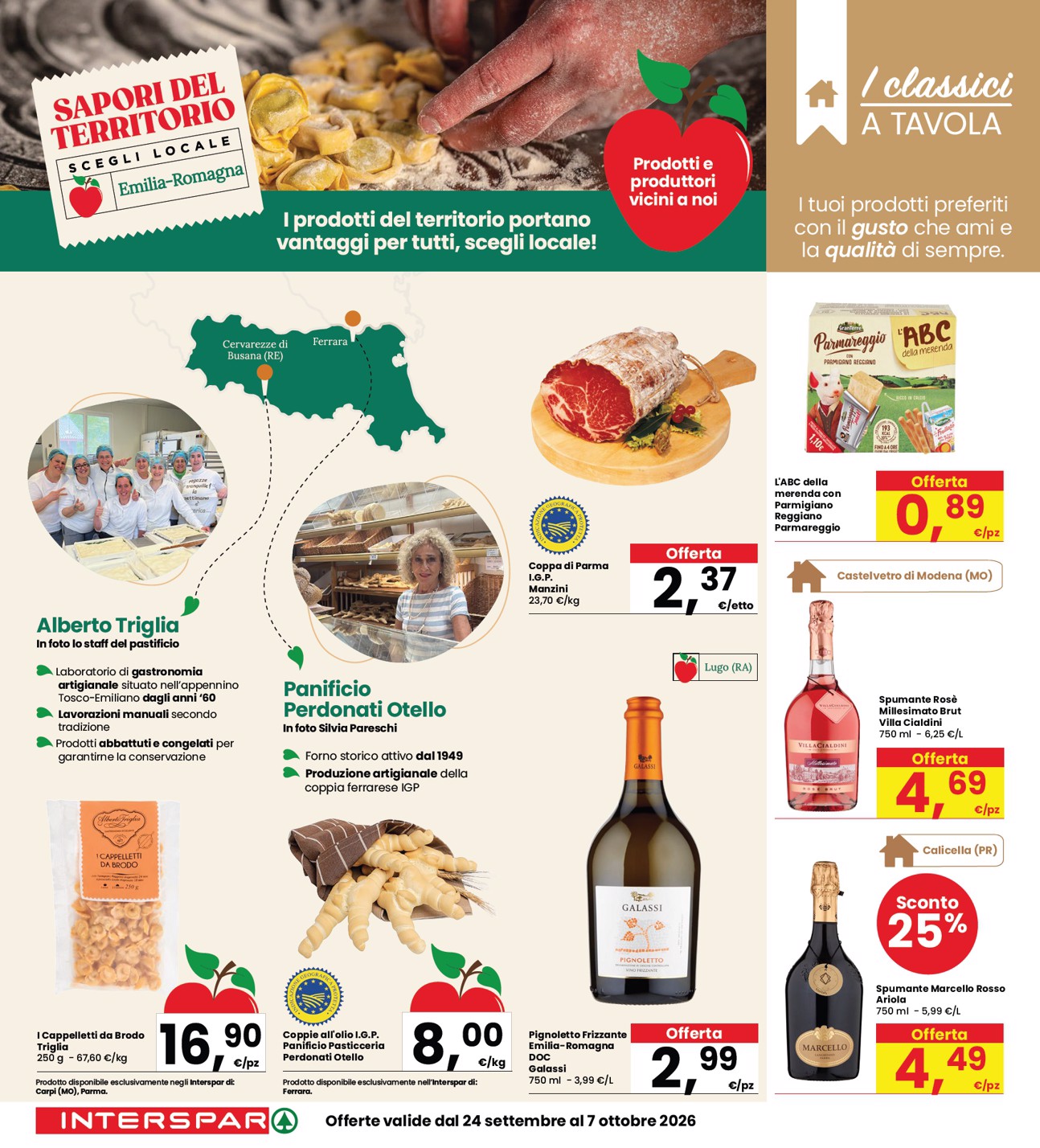 interspar - Volantino attuale di INTERSPAR valido dal giovedì 24/09/2026 al mercoledì 07/10/2026 - page: 20