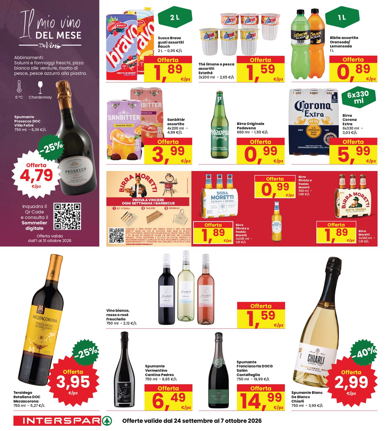 interspar - Volantino attuale di INTERSPAR valido dal giovedì 24/09/2026 al mercoledì 07/10/2026 - page: 24