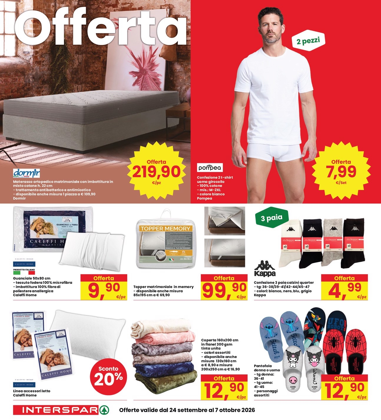 interspar - Volantino attuale di INTERSPAR valido dal giovedì 24/09/2026 al mercoledì 07/10/2026 - page: 32
