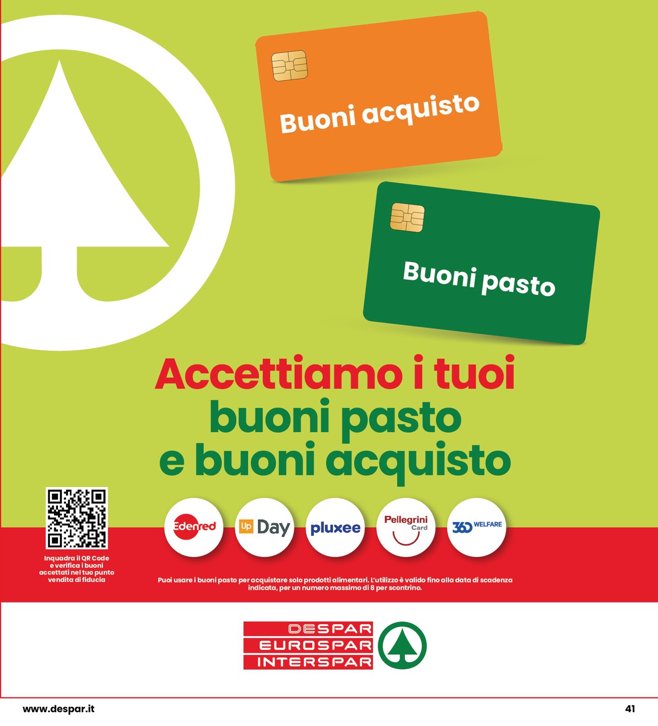 interspar - Volantino attuale di INTERSPAR valido dal giovedì 24/09/2026 al mercoledì 07/10/2026 - page: 41