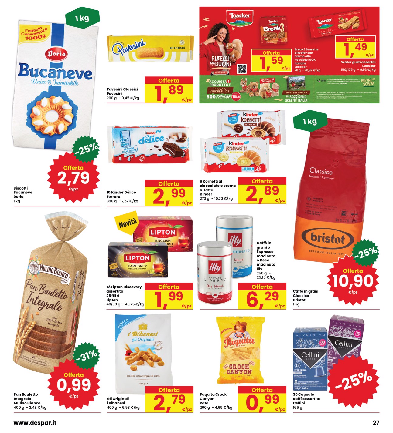 interspar - Volantino attuale di INTERSPAR valido dal giovedì 24/09/2026 al mercoledì 07/10/2026 - page: 27