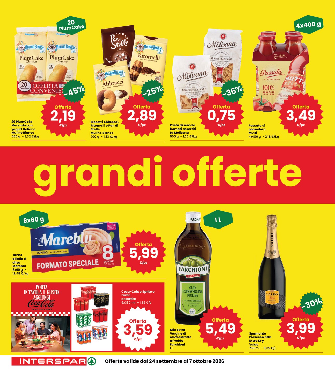 interspar - Volantino attuale di INTERSPAR valido dal giovedì 24/09/2026 al mercoledì 07/10/2026 - page: 2