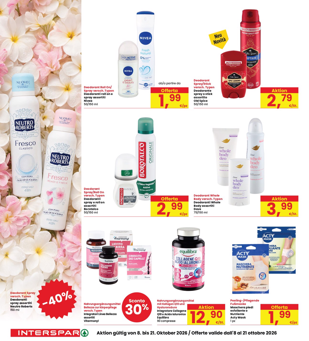 interspar - Volantino attuale di INTERSPAR valido dal giovedì 08/10/2026 al mercoledì 21/10/2026 - page: 38