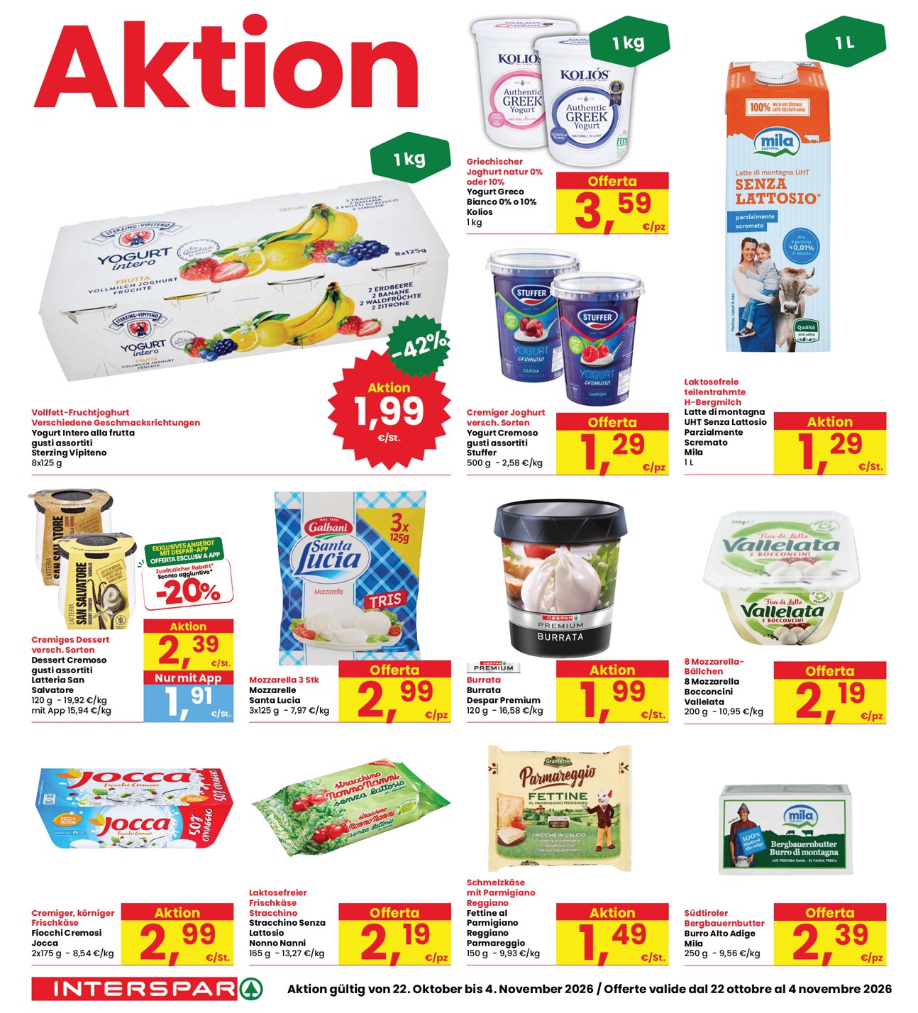 interspar - Volantino attuale di INTERSPAR - Deutch valido dal giovedì 22/10/2026 al mercoledì 04/11/2026 - page: 12