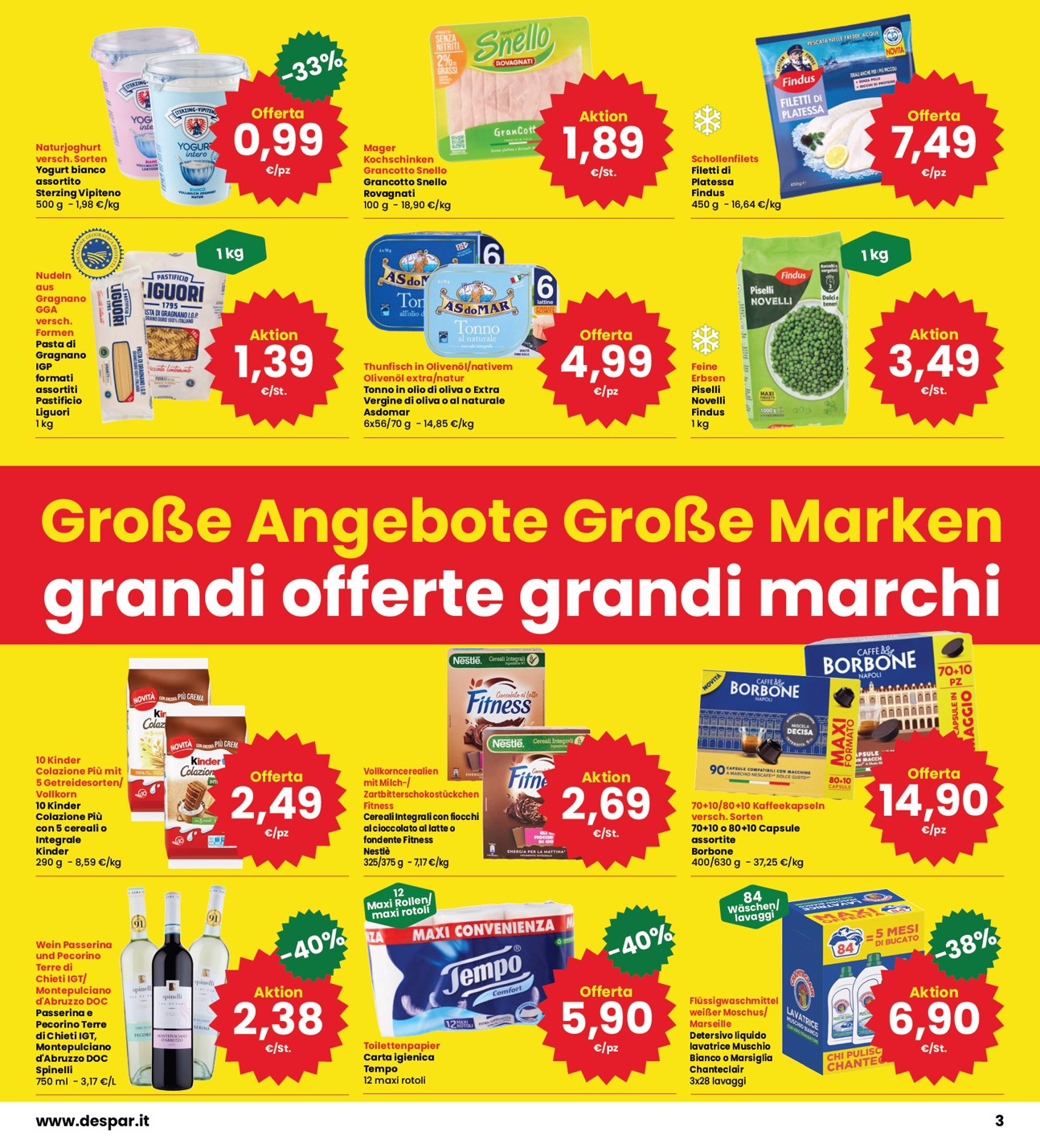 interspar - Volantino attuale di INTERSPAR - Deutch valido dal giovedì 22/10/2026 al mercoledì 04/11/2026 - page: 3