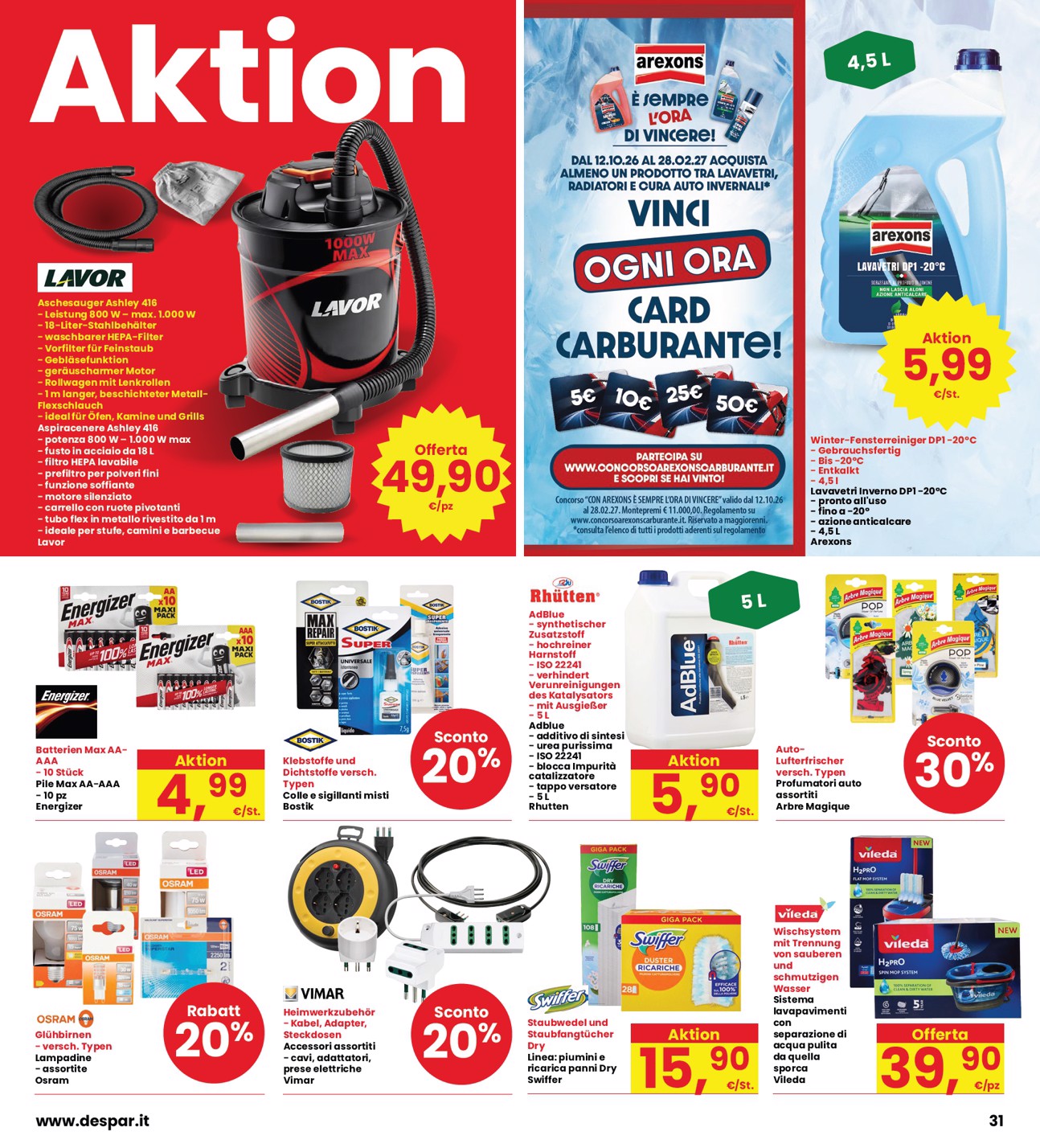 interspar - Volantino attuale di INTERSPAR - Deutch valido dal giovedì 22/10/2026 al mercoledì 04/11/2026 - page: 31