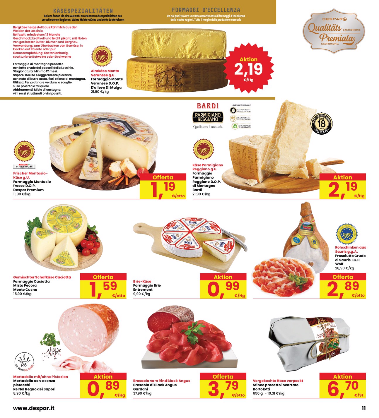 interspar - Volantino attuale di INTERSPAR - Deutch valido dal giovedì 22/10/2026 al mercoledì 04/11/2026 - page: 11