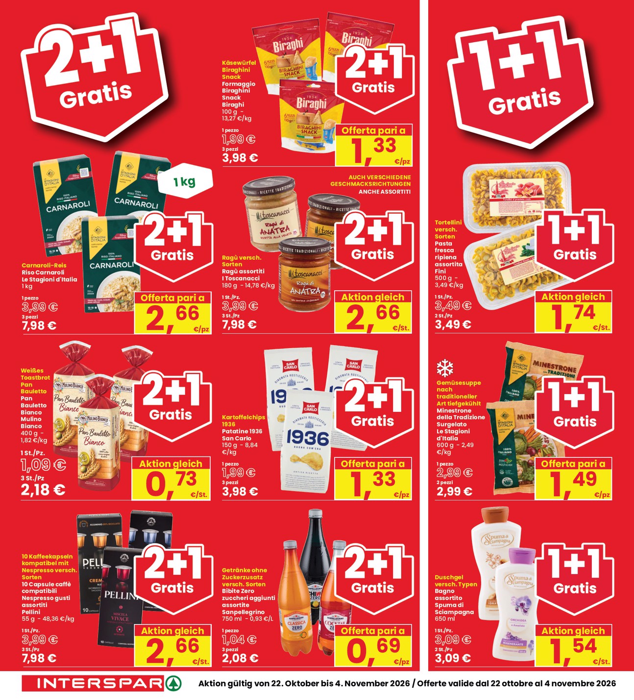 interspar - Volantino attuale di INTERSPAR - Deutch valido dal giovedì 22/10/2026 al mercoledì 04/11/2026 - page: 2