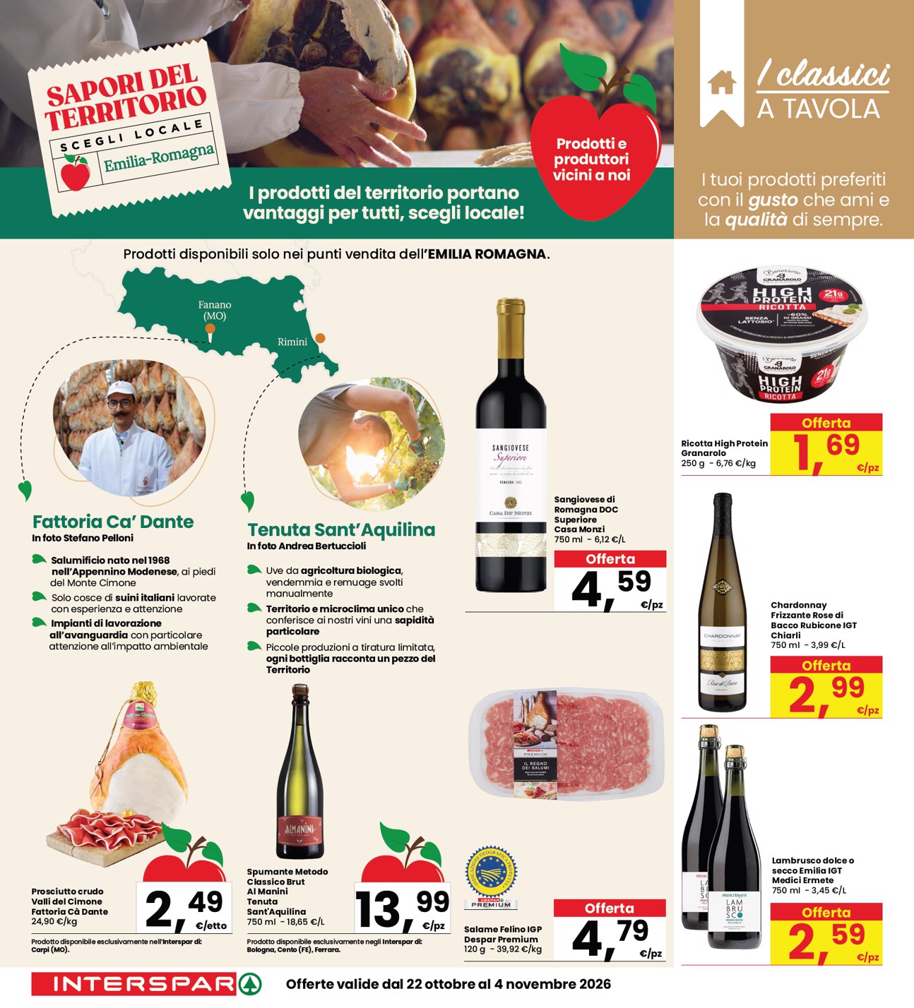 interspar - Volantino attuale di INTERSPAR valido dal giovedì 22/10/2026 al mercoledì 04/11/2026 - page: 8