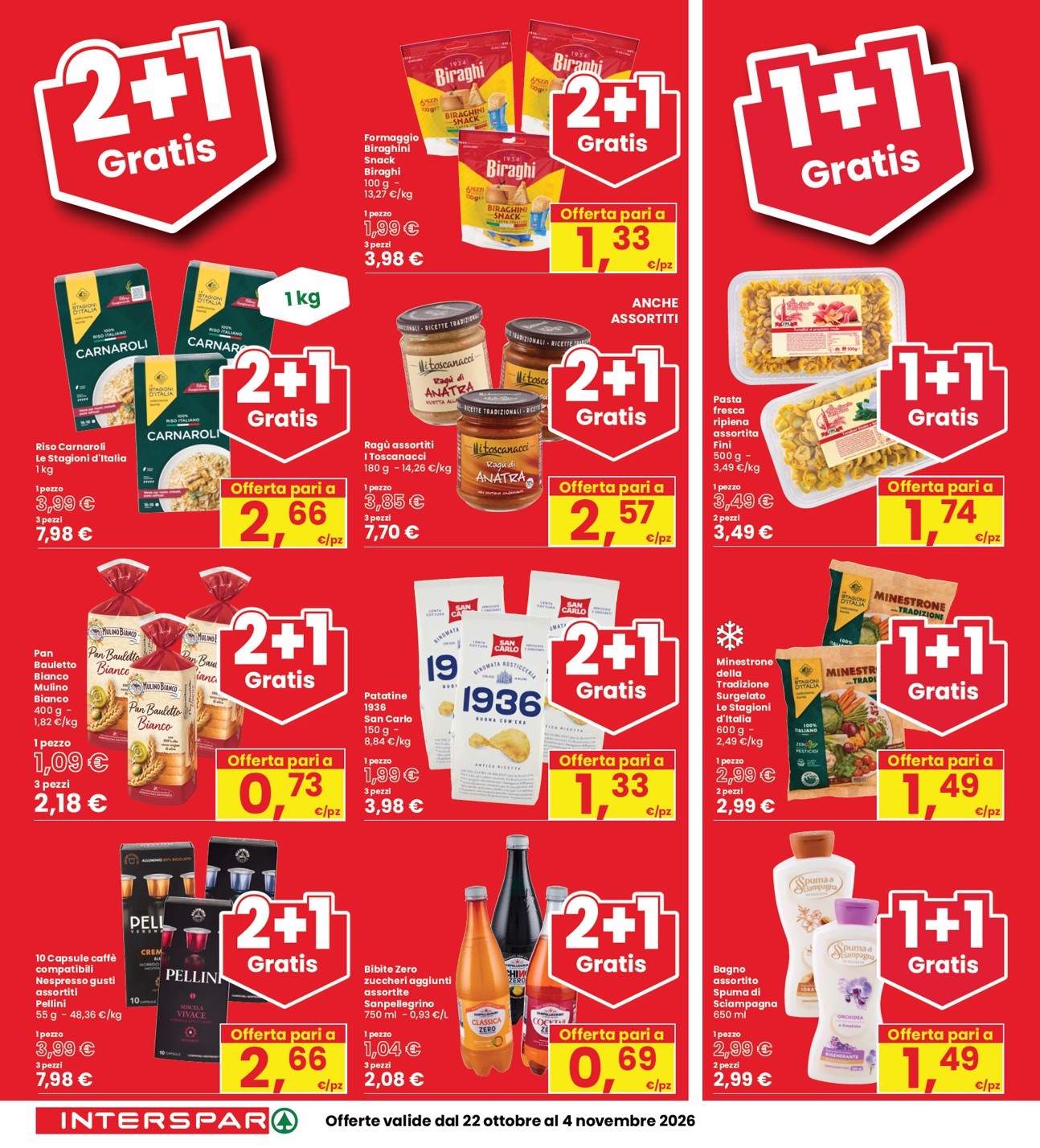 interspar - Volantino attuale di INTERSPAR valido dal giovedì 22/10/2026 al mercoledì 04/11/2026 - page: 2