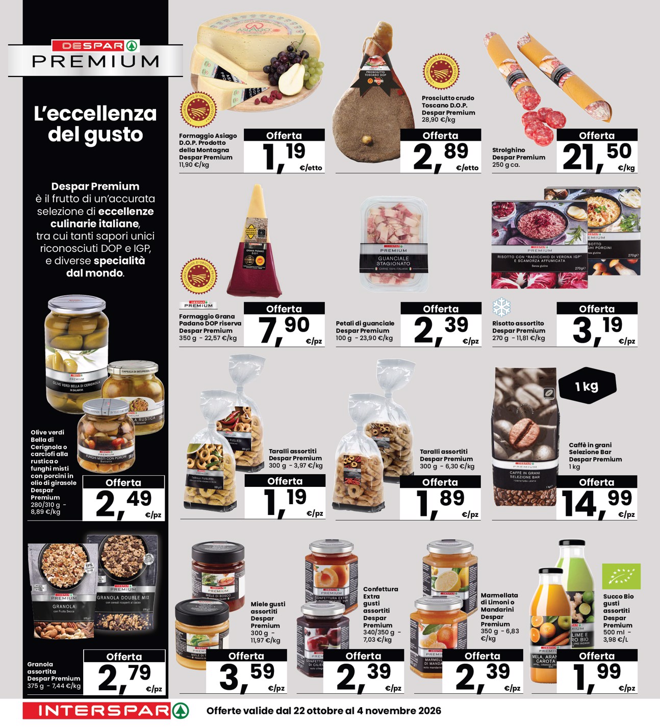 interspar - Volantino attuale di INTERSPAR valido dal giovedì 22/10/2026 al mercoledì 04/11/2026 - page: 20