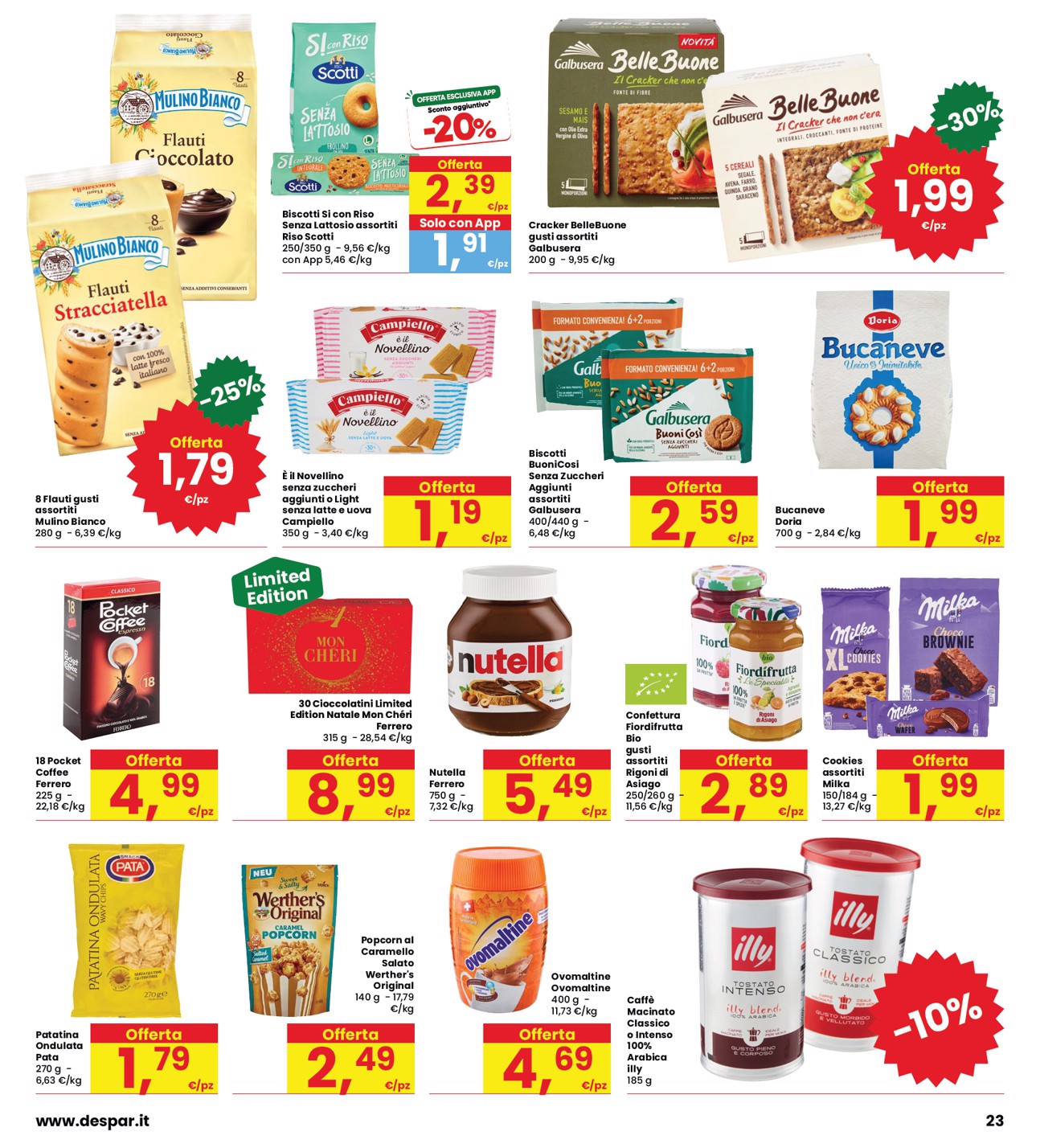 interspar - Volantino attuale di INTERSPAR valido dal giovedì 22/10/2026 al mercoledì 04/11/2026 - page: 23