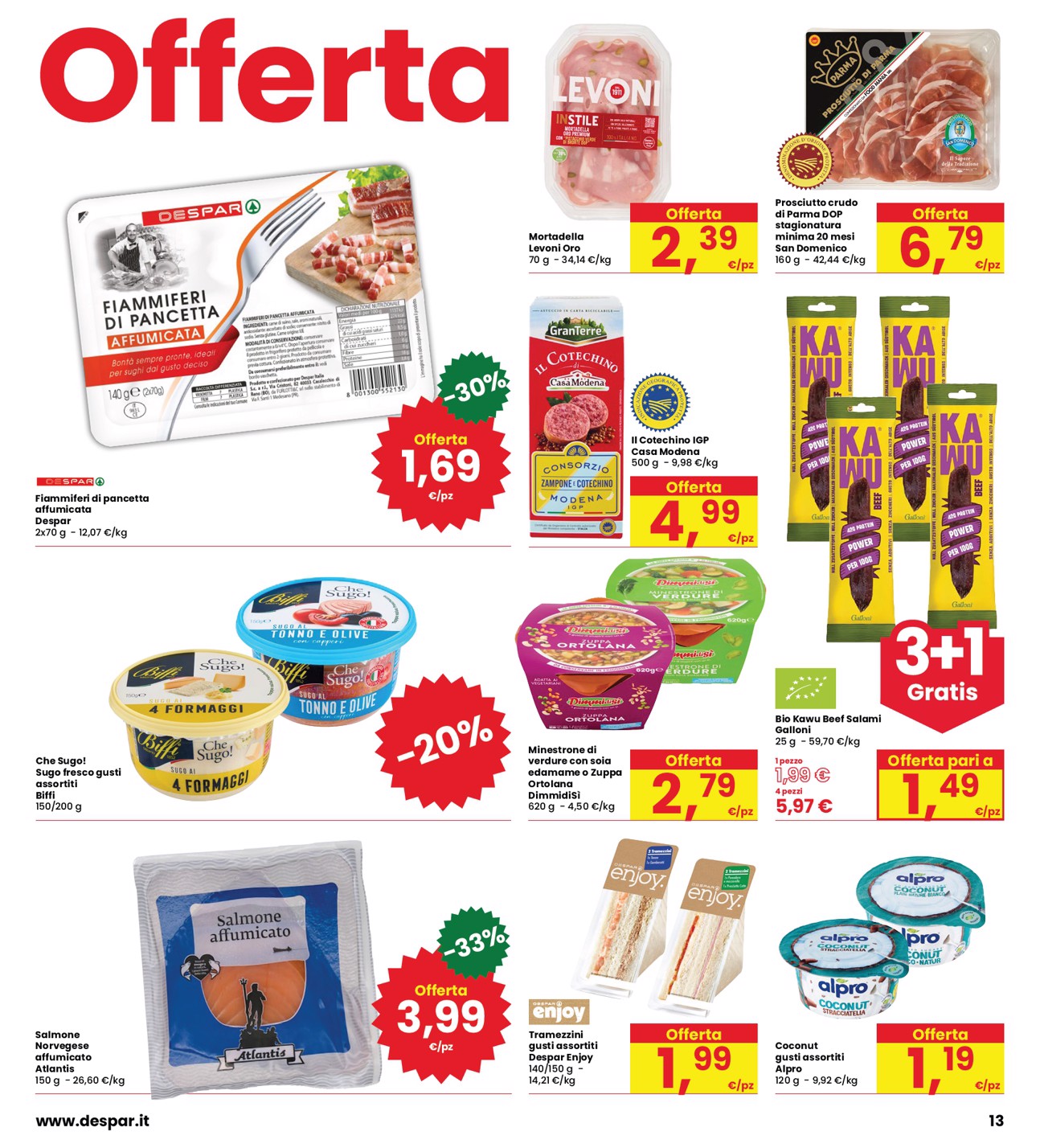 interspar - Volantino attuale di INTERSPAR valido dal giovedì 22/10/2026 al mercoledì 04/11/2026 - page: 13