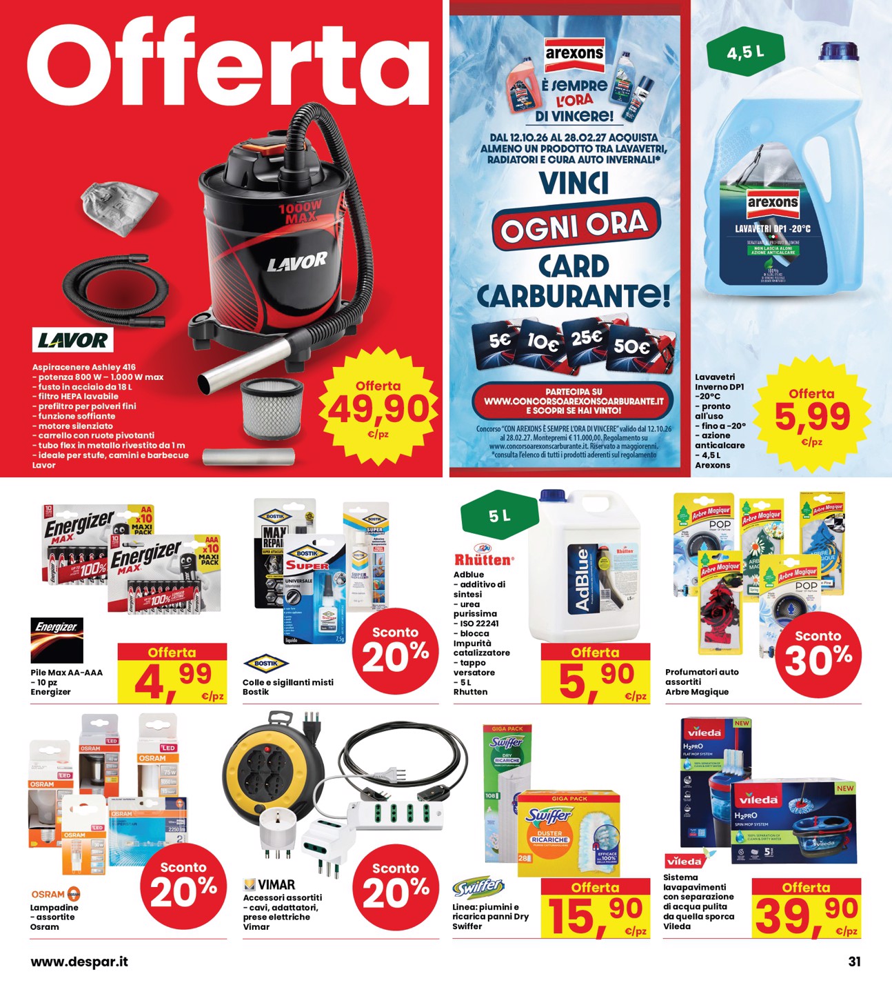 interspar - Volantino attuale di INTERSPAR valido dal giovedì 22/10/2026 al mercoledì 04/11/2026 - page: 31