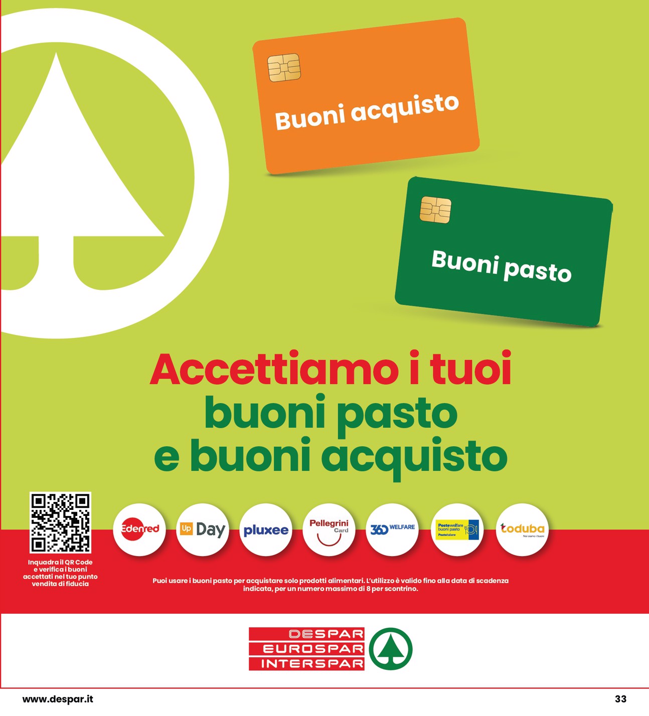 interspar - Volantino attuale di INTERSPAR valido dal giovedì 22/10/2026 al mercoledì 04/11/2026 - page: 33