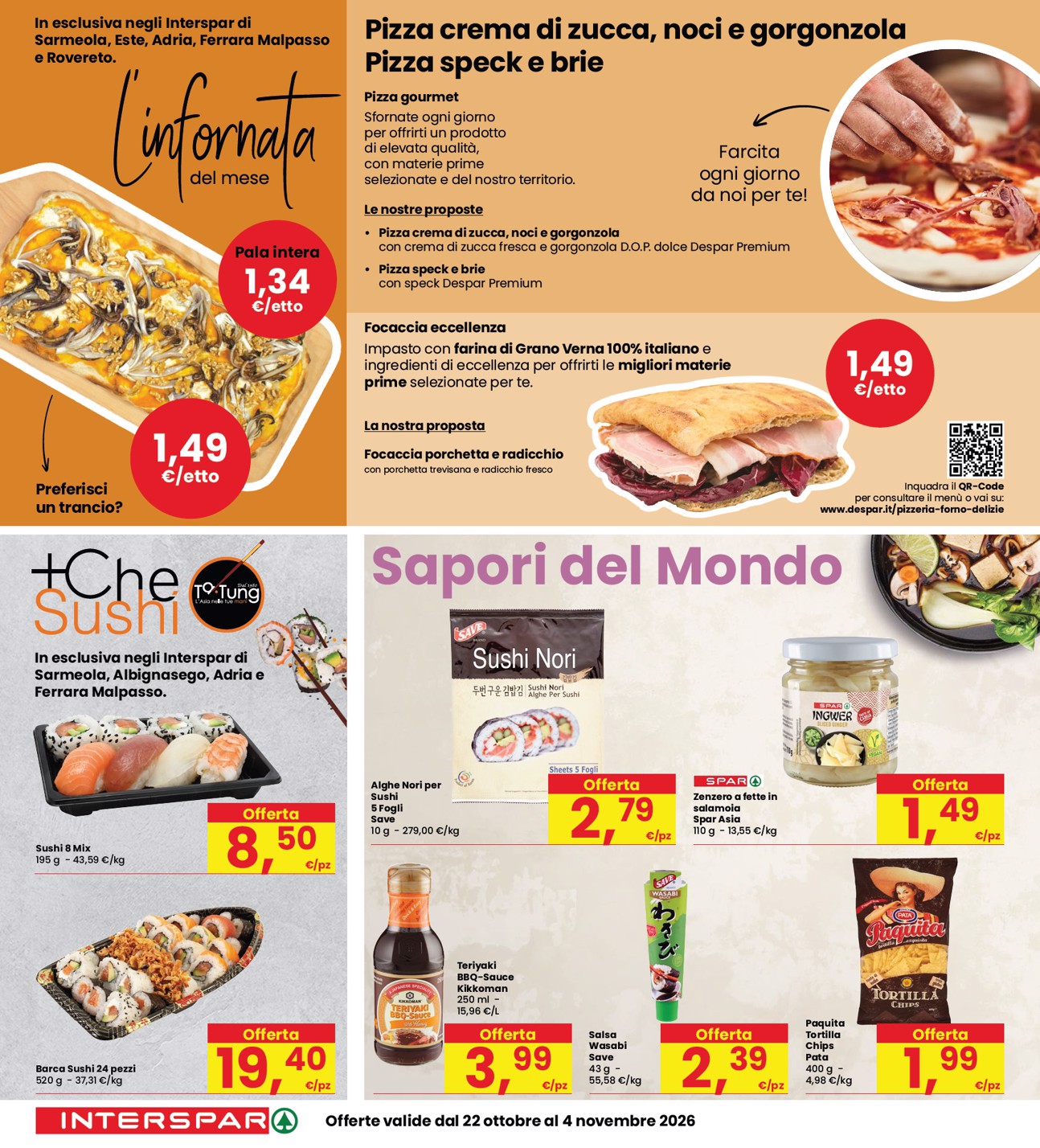 interspar - Volantino attuale di INTERSPAR valido dal giovedì 22/10/2026 al mercoledì 04/11/2026 - page: 14
