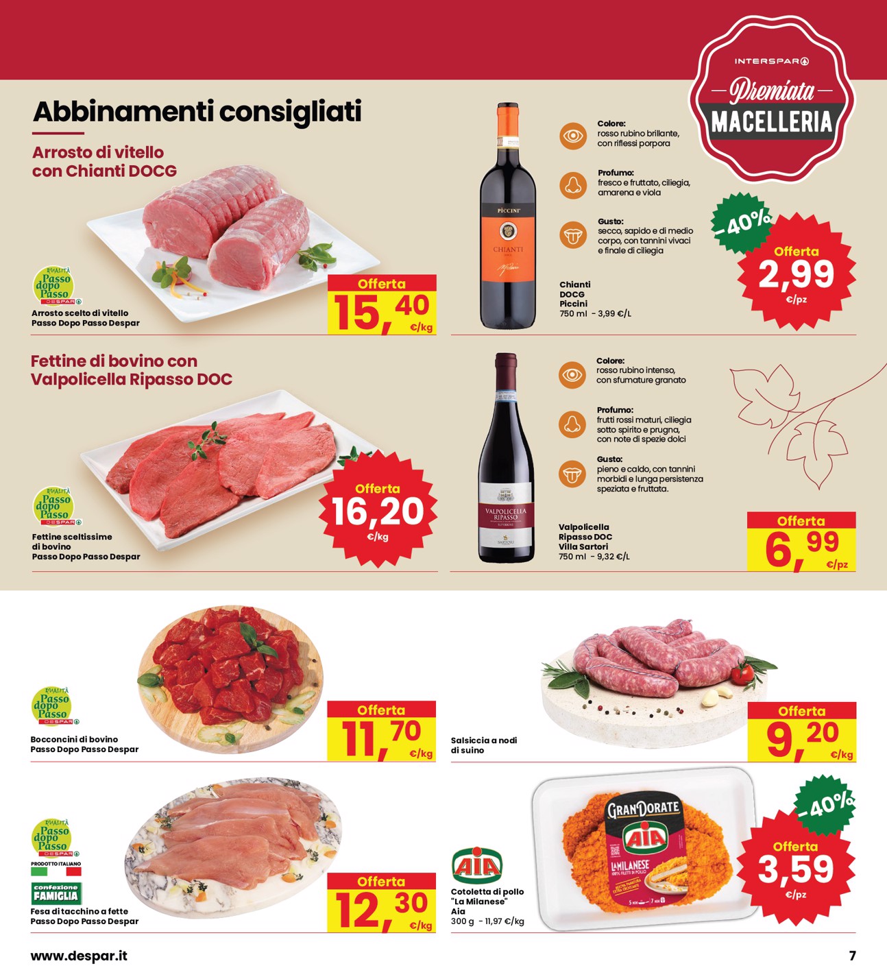 interspar - Volantino attuale di INTERSPAR valido dal giovedì 22/10/2026 al mercoledì 04/11/2026 - page: 7