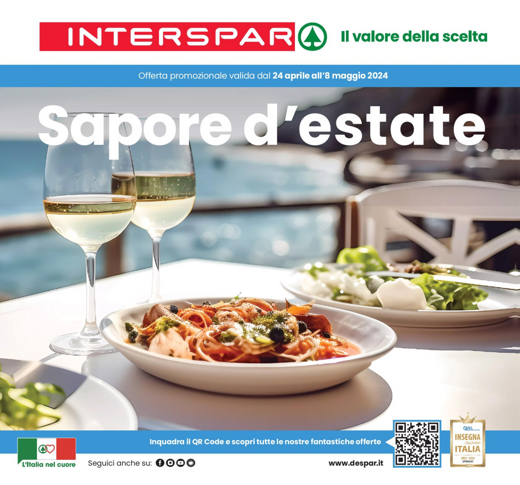 interspar - Nuovo volantino INTERSPAR - Sapore d'estate 24.04. - 08.05. - page: 1