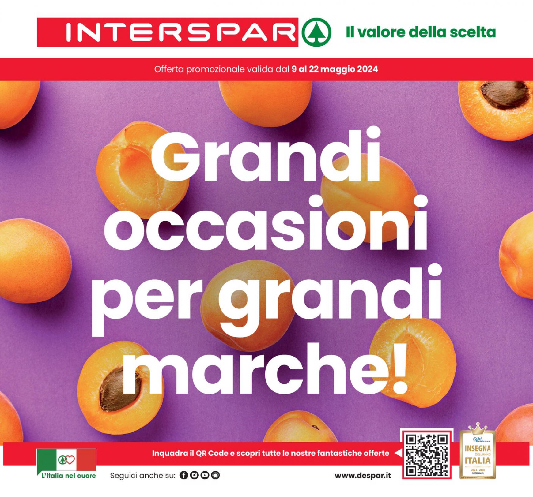 interspar - Nuovo volantino INTERSPAR - Fioriscono occasioni per grandi marche! 09.05. - 22.05.