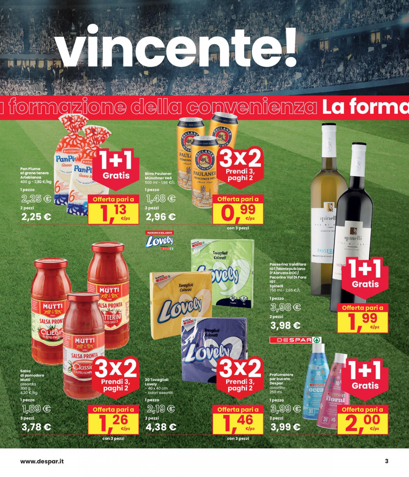 interspar - Nuovo volantino INTERSPAR - Risparmio vincente! 06.06. - 19.06. - page: 3