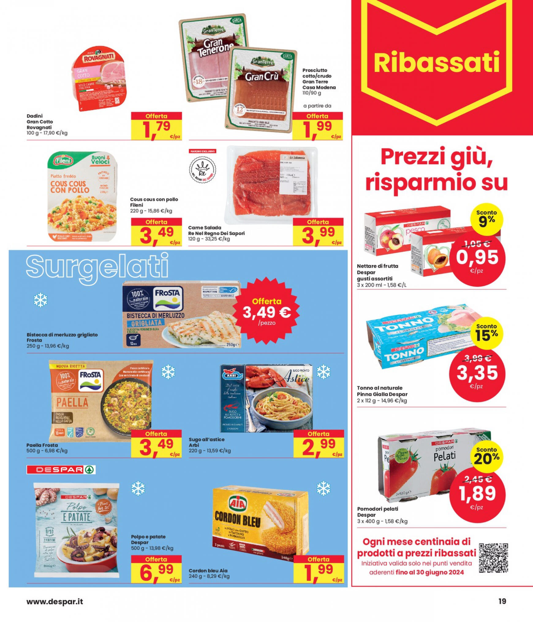 interspar - Nuovo volantino INTERSPAR - Risparmio vincente! 06.06. - 19.06. - page: 19