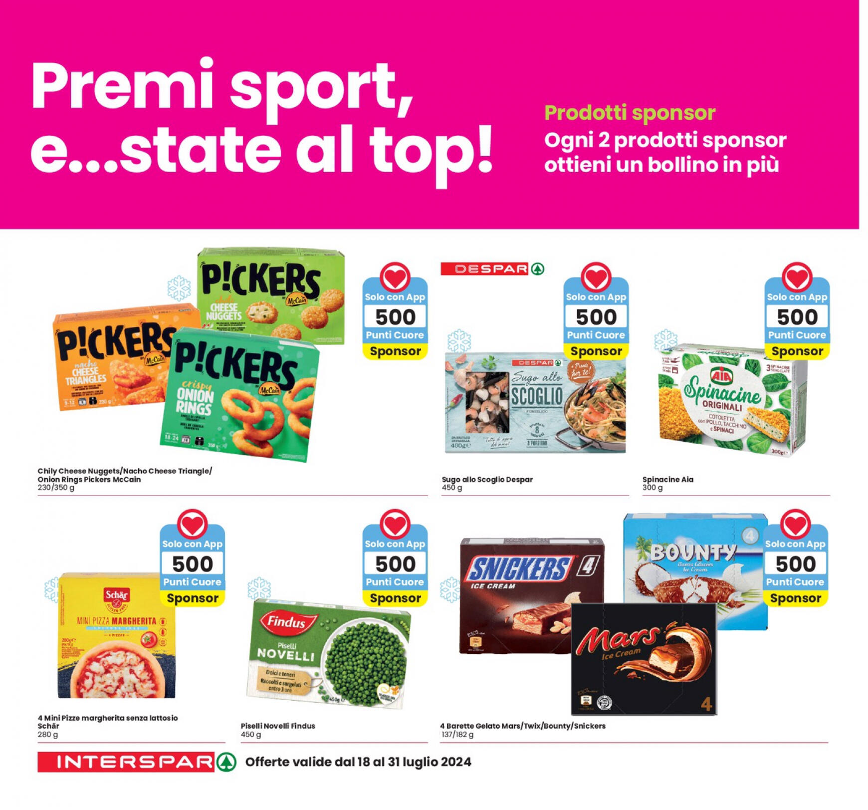 interspar - Nuovo volantino INTERSPAR - Sponsor Premi Sport 06.06. - 01.09. - page: 6