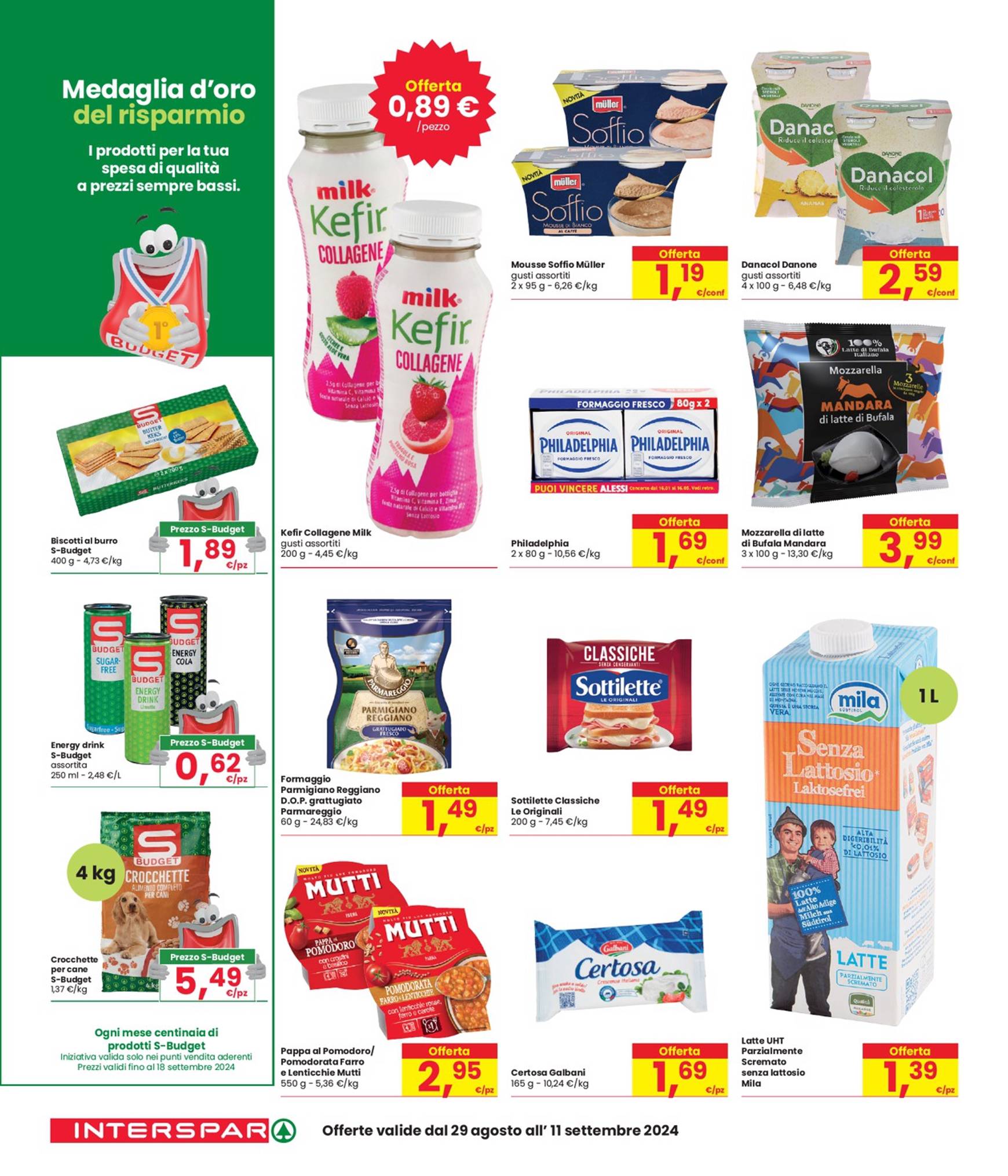 interspar - Nuovo volantino INTERSPAR - Sconti del 20-30-40% 29.08. - 11.09. - page: 14