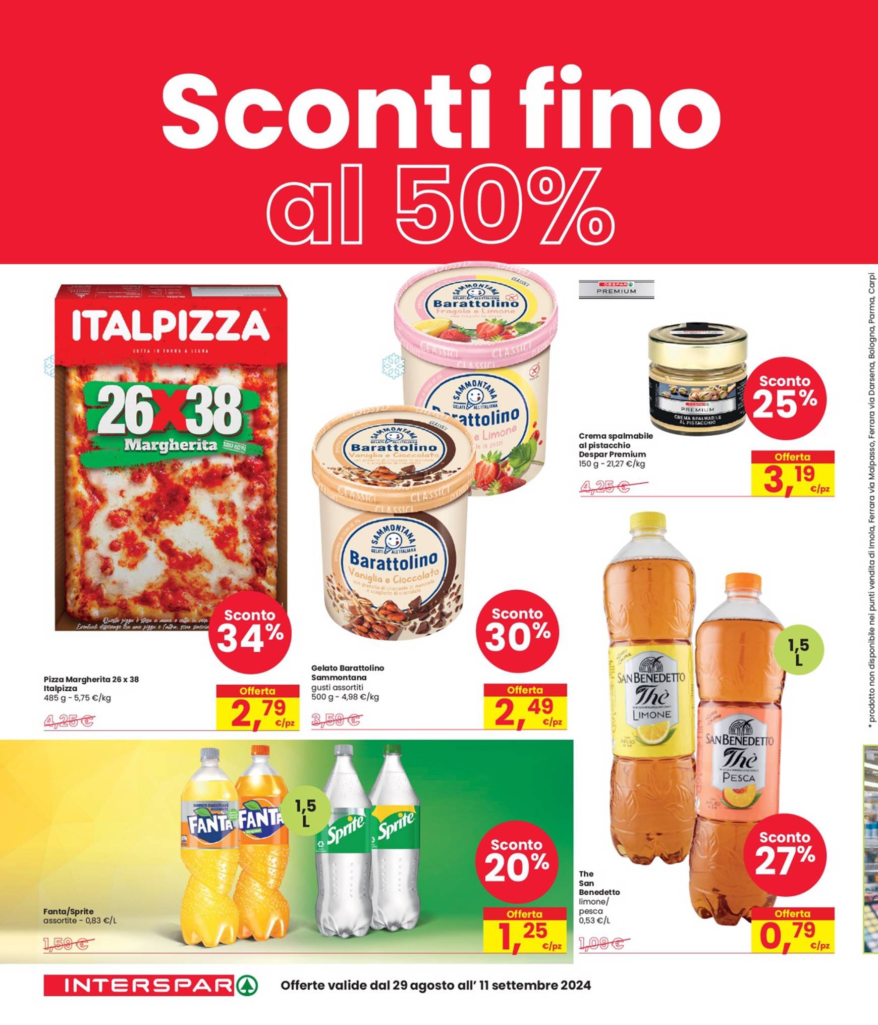 interspar - Nuovo volantino INTERSPAR - Sconti del 20-30-40% 29.08. - 11.09. - page: 2