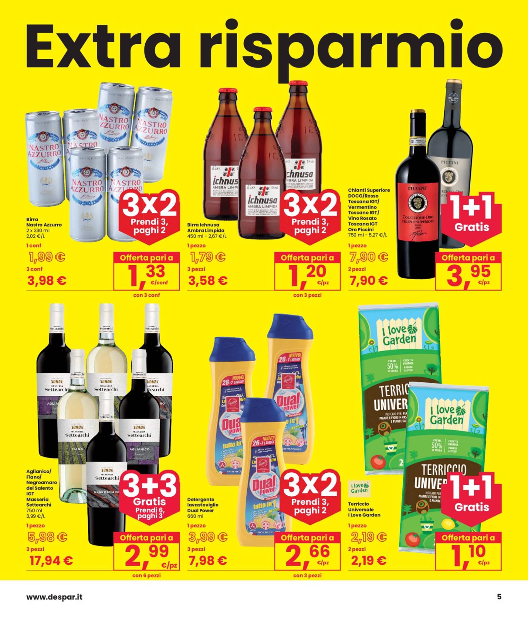 interspar - Nuovo volantino INTERSPAR - Sconti del 20-30-40% 29.08. - 11.09. - page: 5