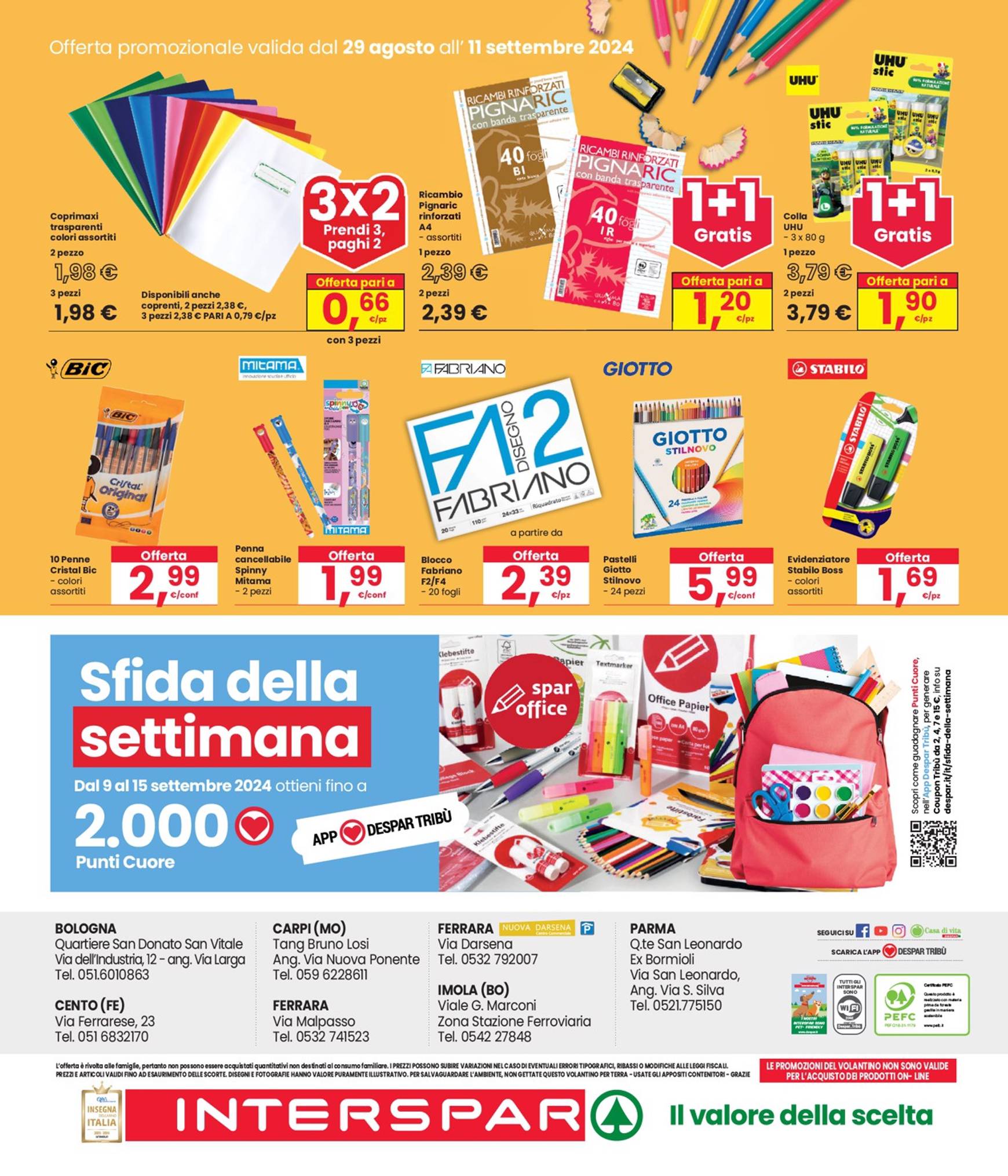 interspar - Nuovo volantino INTERSPAR - Sconti del 20-30-40% 29.08. - 11.09. - page: 24