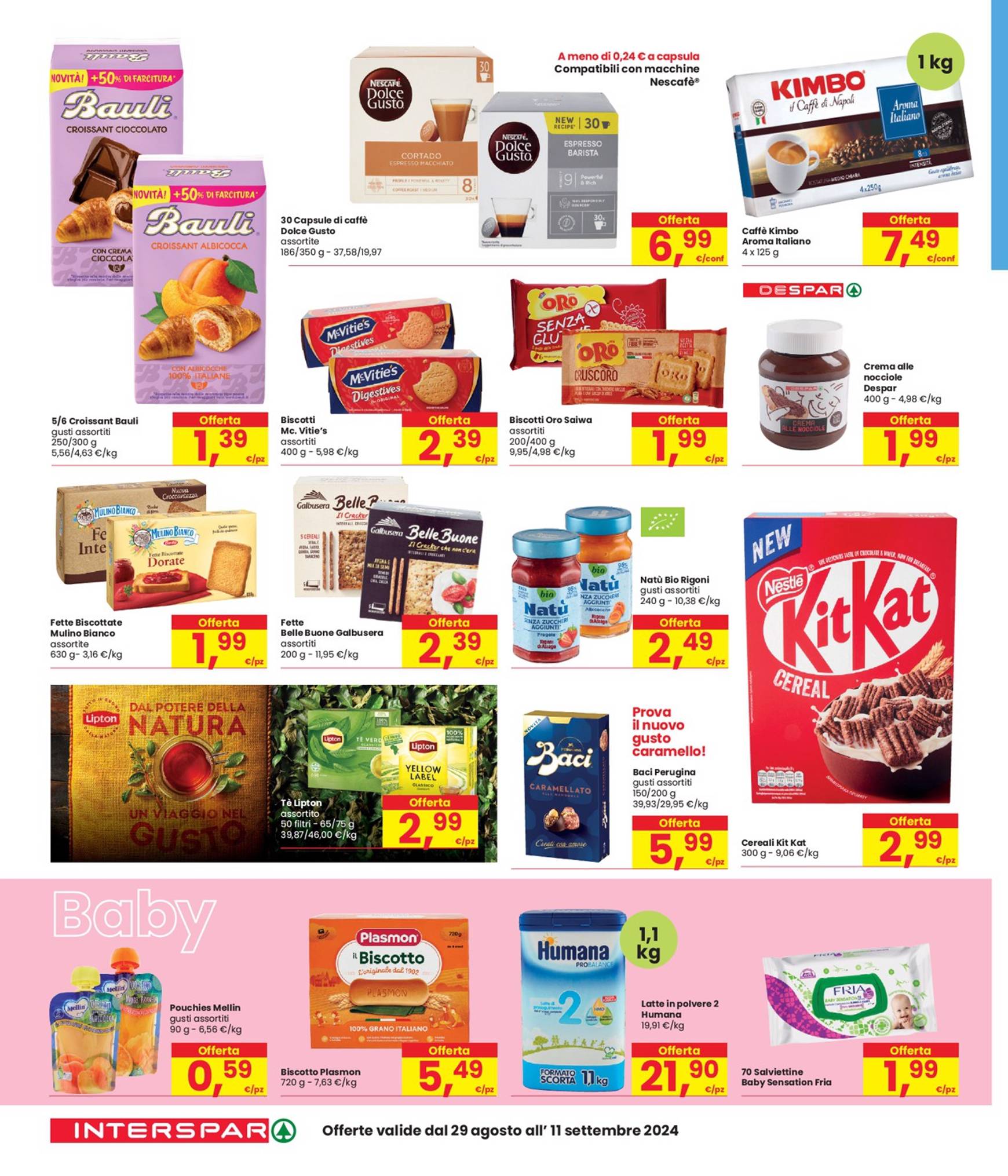 interspar - Nuovo volantino INTERSPAR - Sconti del 20-30-40% 29.08. - 11.09. - page: 18