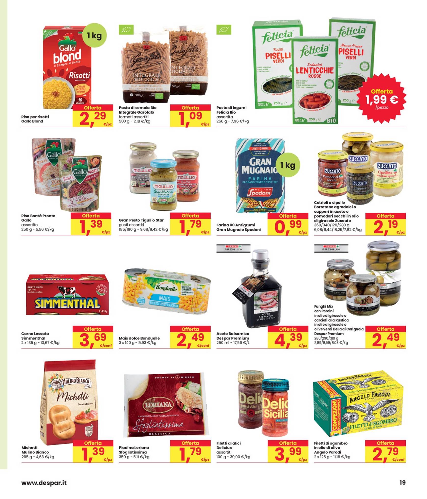 interspar - Nuovo volantino INTERSPAR - Sottocosto 12.09. - 21.09. - page: 19