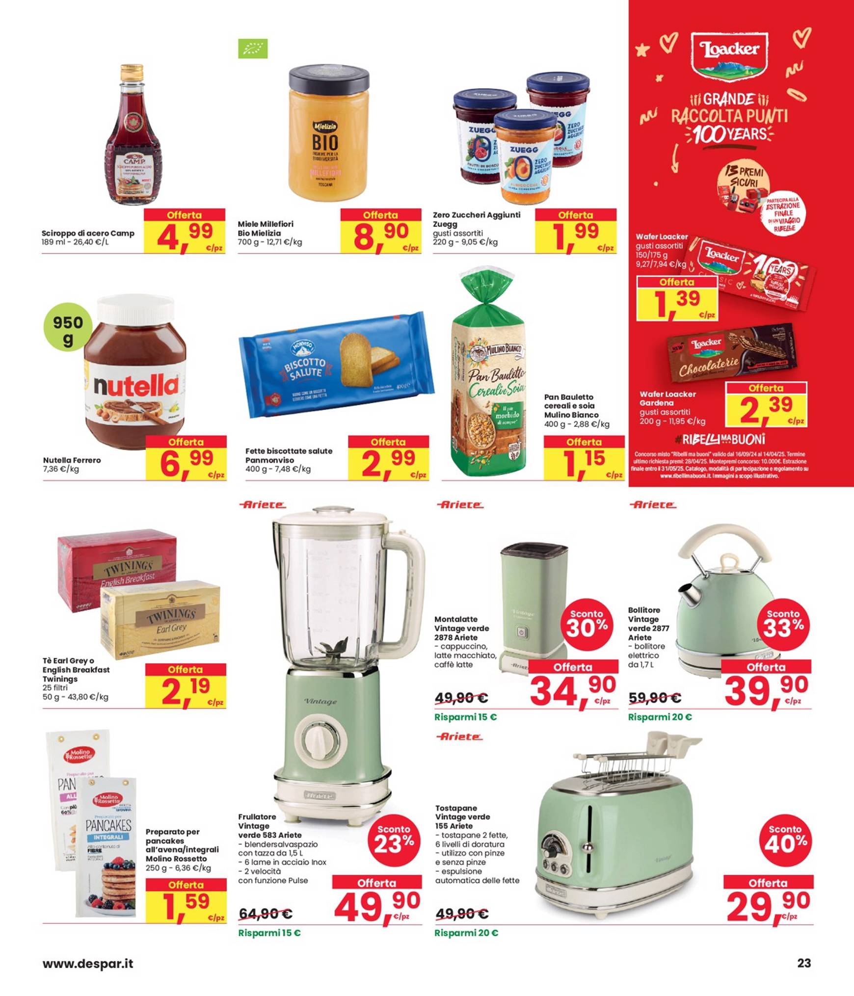 interspar - Nuovo volantino INTERSPAR - Sottocosto 12.09. - 21.09. - page: 23