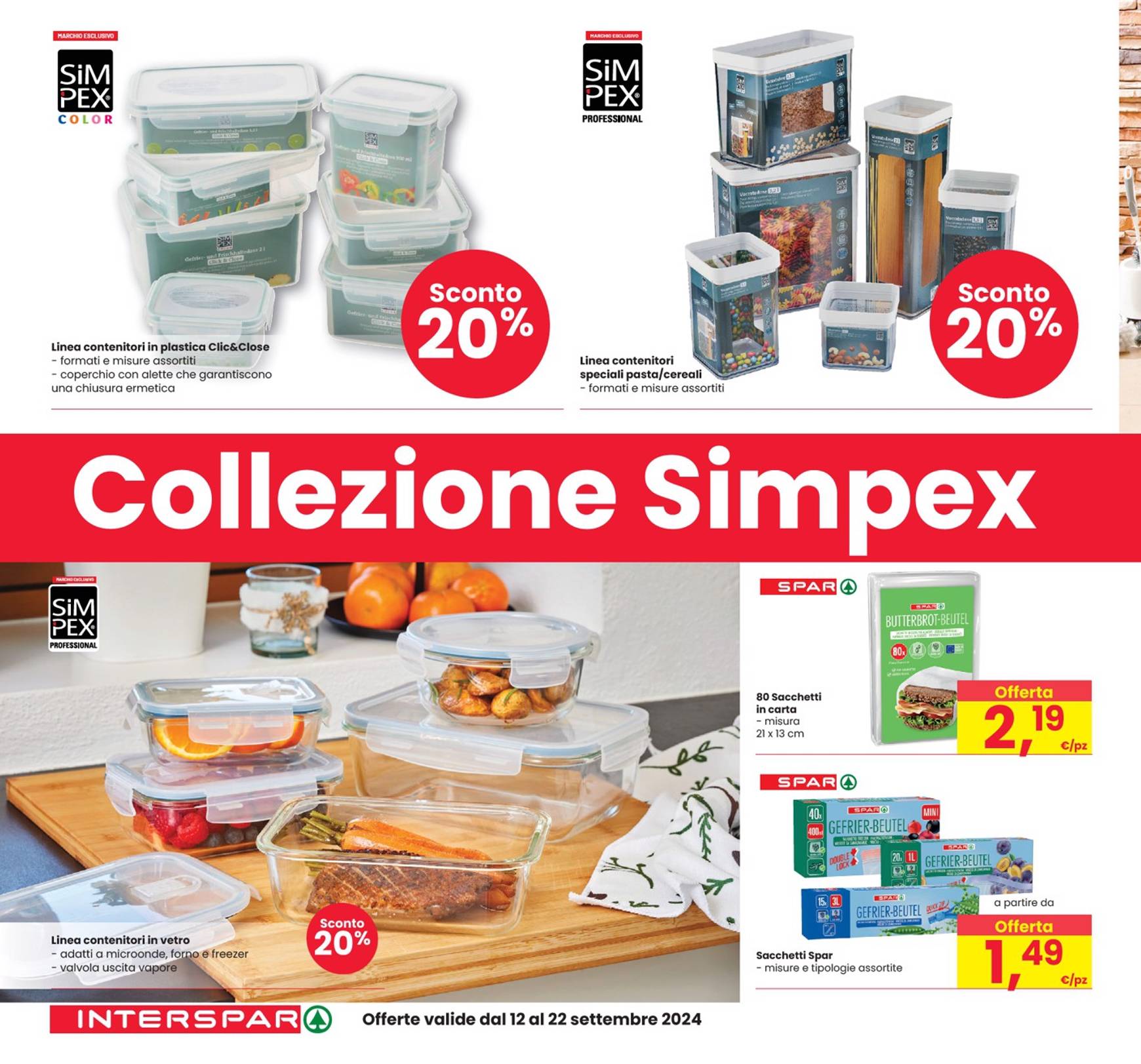 interspar - Nuovo volantino INTERSPAR - Collezione Simpex 12.09. - 22.09. - page: 6