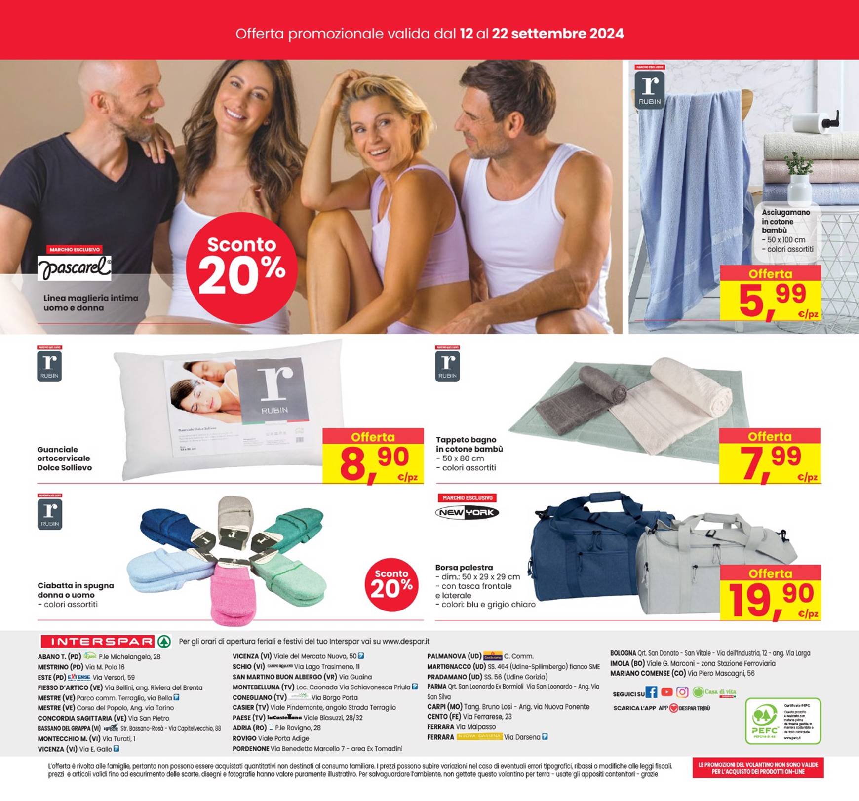 interspar - Nuovo volantino INTERSPAR - Collezione Simpex 12.09. - 22.09. - page: 8